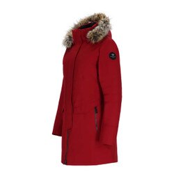 Obermeyer Sojourner Down Jacket Women's in Rustic Red